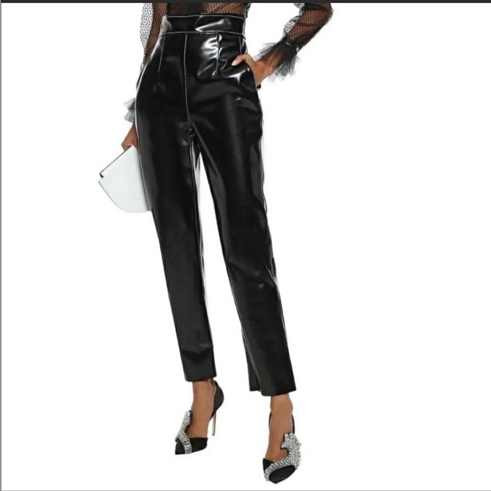Philosophy di Lorenzo Serafini vinyl pants size 42 US 6